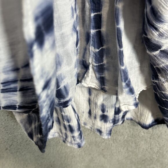 Earthbound Trading Tie Dye Embroidered Layered Skirt Women’s XL Lined - Picture 5 of 9